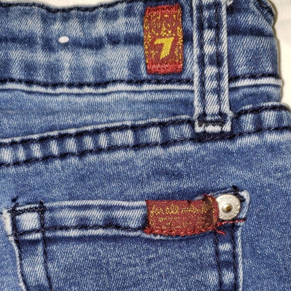 Seven 7 toddler girl jeans size 4 - Picture 3 of 7